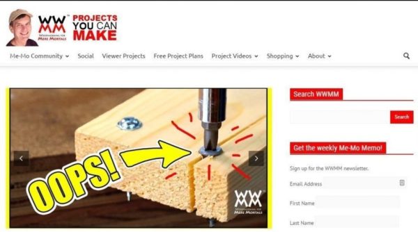 Woodworking for mere mortal