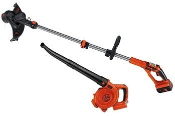 Black & Decker LCC140 40V MAX Lithium Ion String Trimmer and Sweeper Combo Kit