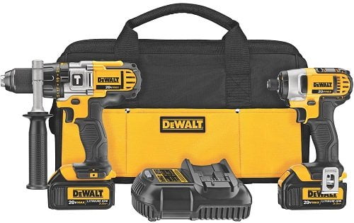 DEWALT DCK290L2 Hammer Drill & Impact Driver Combo Kit DEWALT DCK290L2 Hammer Drill & Impact Driver Combo Kit