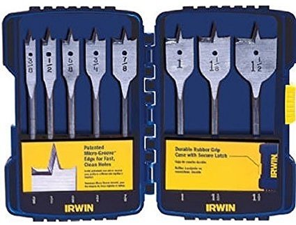Irwin Tools 341008 Spade Bit Set Irwin Tools 341008 Spade Bit Set
