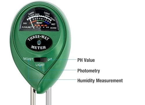 KKmall 3-in-1 Soil Test Kit KKmall 3-in-1 Soil Test Kit