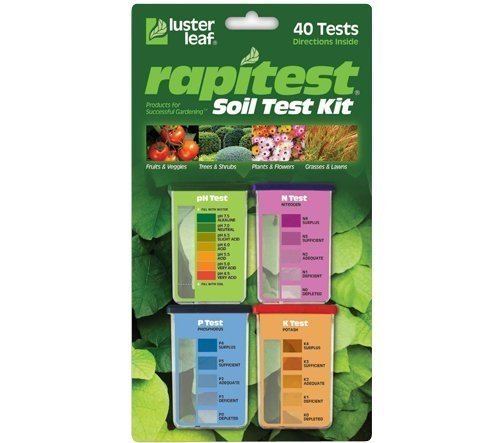 Luster Leaf 1601 Rapitest Soil Test Kit Luster Leaf 1601 Rapitest Soil Test Kit