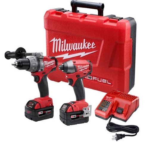 Milwaukee 2797-22 M18 Lithium Battery Combo Kit Milwaukee 2797-22 M18 Lithium Battery Combo Kit