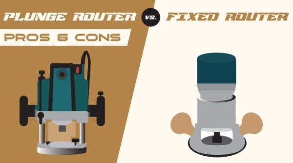 Plunge Router vs Fixed Base Router-01 Plunge Router vs Fixed Base Router