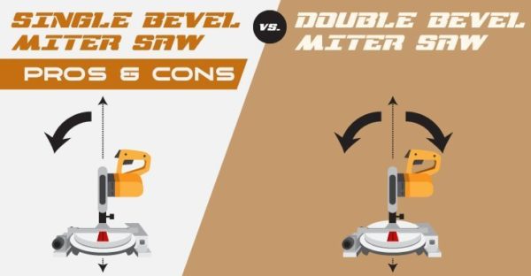 Single Bevel vs Double Bevel Miter Saw Single Bevel vs Double Bevel Miter Saw
