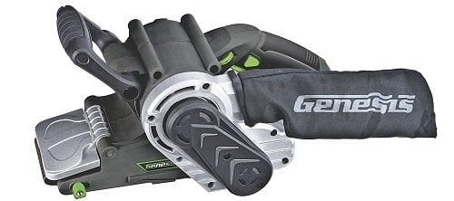Genesis GBS321A 3-Inch-by-21-Inch Variable Speed Belt Sander Genesis GBS321A 3-Inch-by-21-Inch Variable Speed Belt Sander with Cloth Dust Bag
