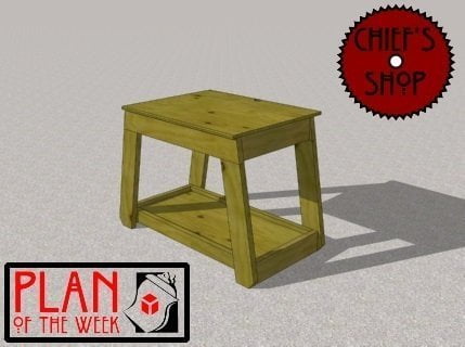 mit10 Miter Saw Stand with Fence and Hood DIY Plans