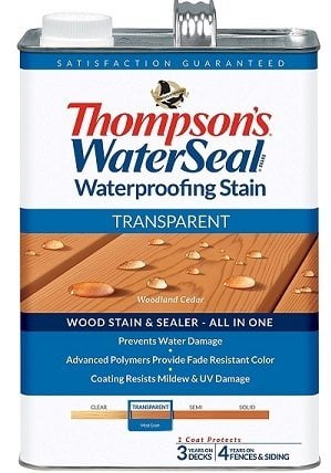 Thompson's Water Seal Transparent Stain Thompson's Water Seal Transparent Stain
