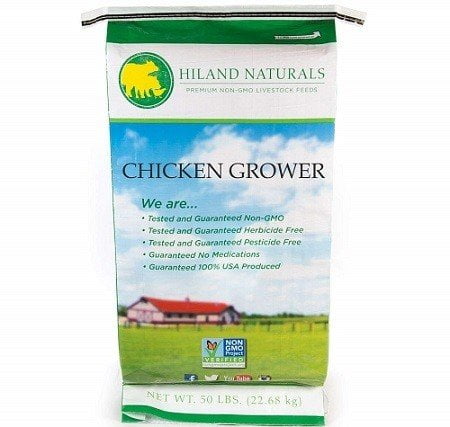 Hiland Naturals Non-GMO Chicken Grower Feed Hiland Naturals Non-GMO Chicken Grower Feed