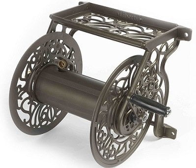Liberty Garden Products 704 Decorative Cast Hose Reel Liberty Garden Products 704 Decorative Cast Hose Reel