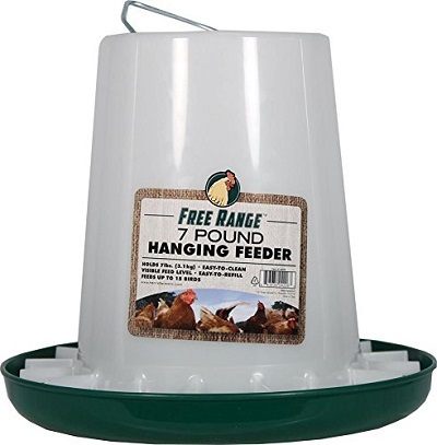 Harris Farms Plastic Hanging Chicken Feeder Harris Farms Plastic Hanging Chicken Feeder