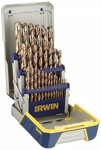 Irwin Tools 3018002 29-Piece Cobalt Drill Bit Set Irwin Tools 3018002 29-Piece Cobalt Drill Bit Set