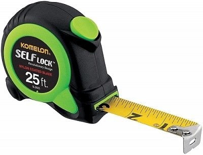Komelon SM2825 Self Lock Tape Measure Komelon SM2825 Self Lock Tape Measure