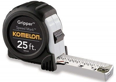 Komelon Speed Mark Gripper Tape Measure Komelon Speed Mark Gripper Tape Measure